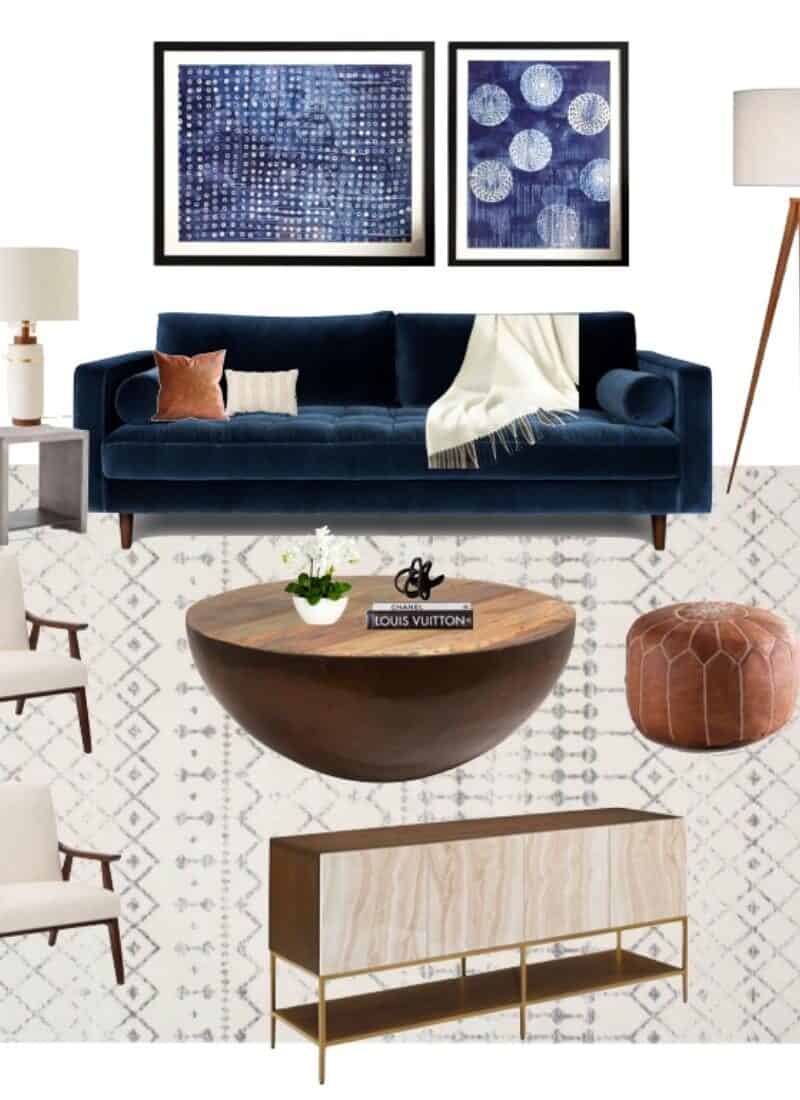 Mid-Century Modern Room Redo Studio McGee Get The Look