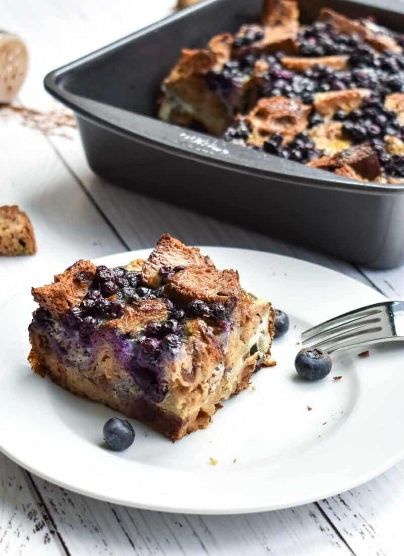 Gluten Free Blueberry French Toast Bake