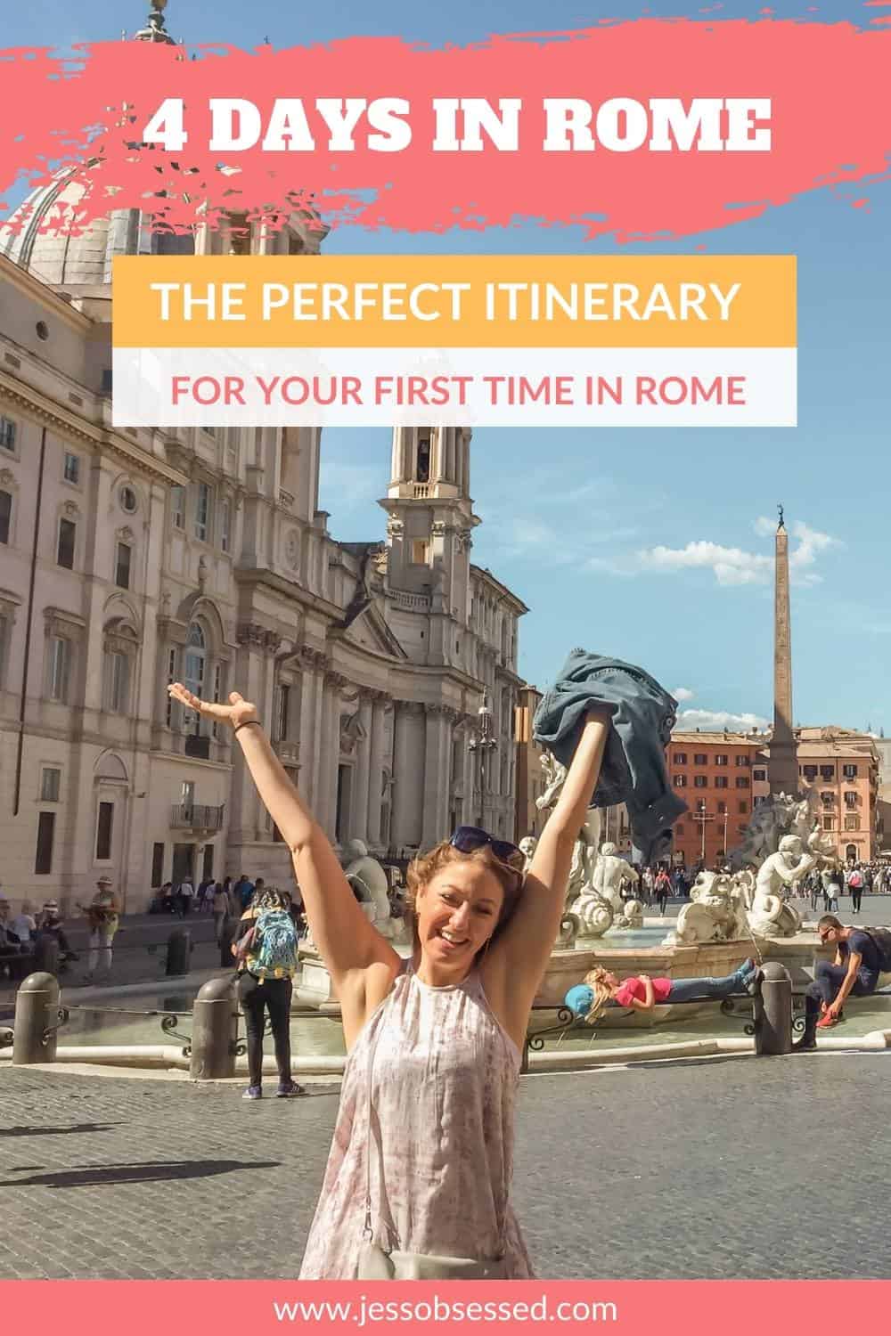 4 days in Rome itinerary 