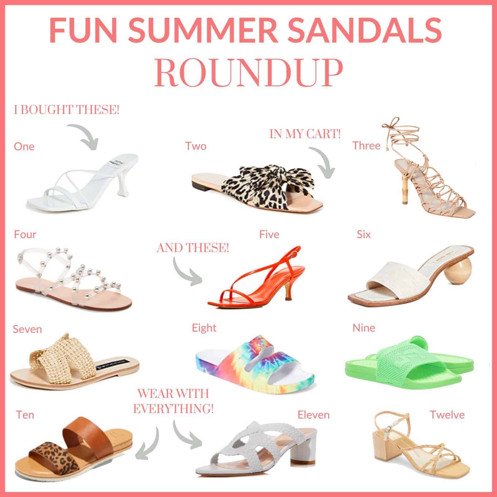 Fun summer sandals to shop now