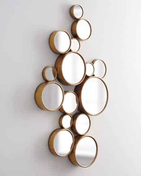 Horchow bubble mirror