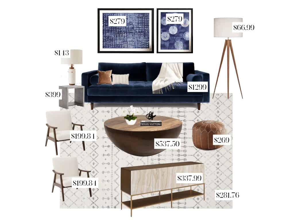 Studio McGee Living Room Dupe: get the look for less