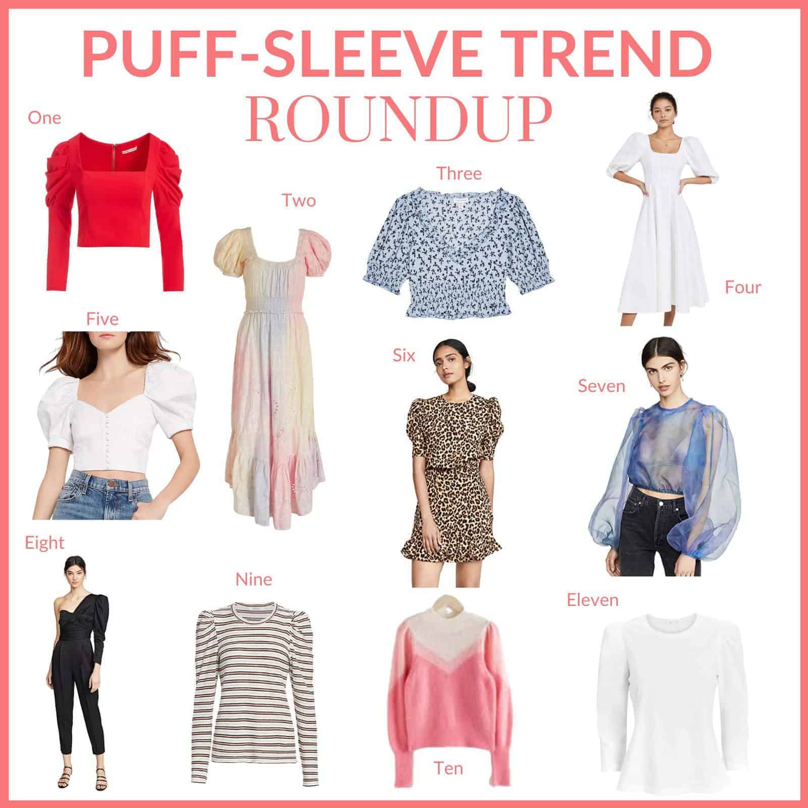 Puff Sleeve Outfit Ideas 