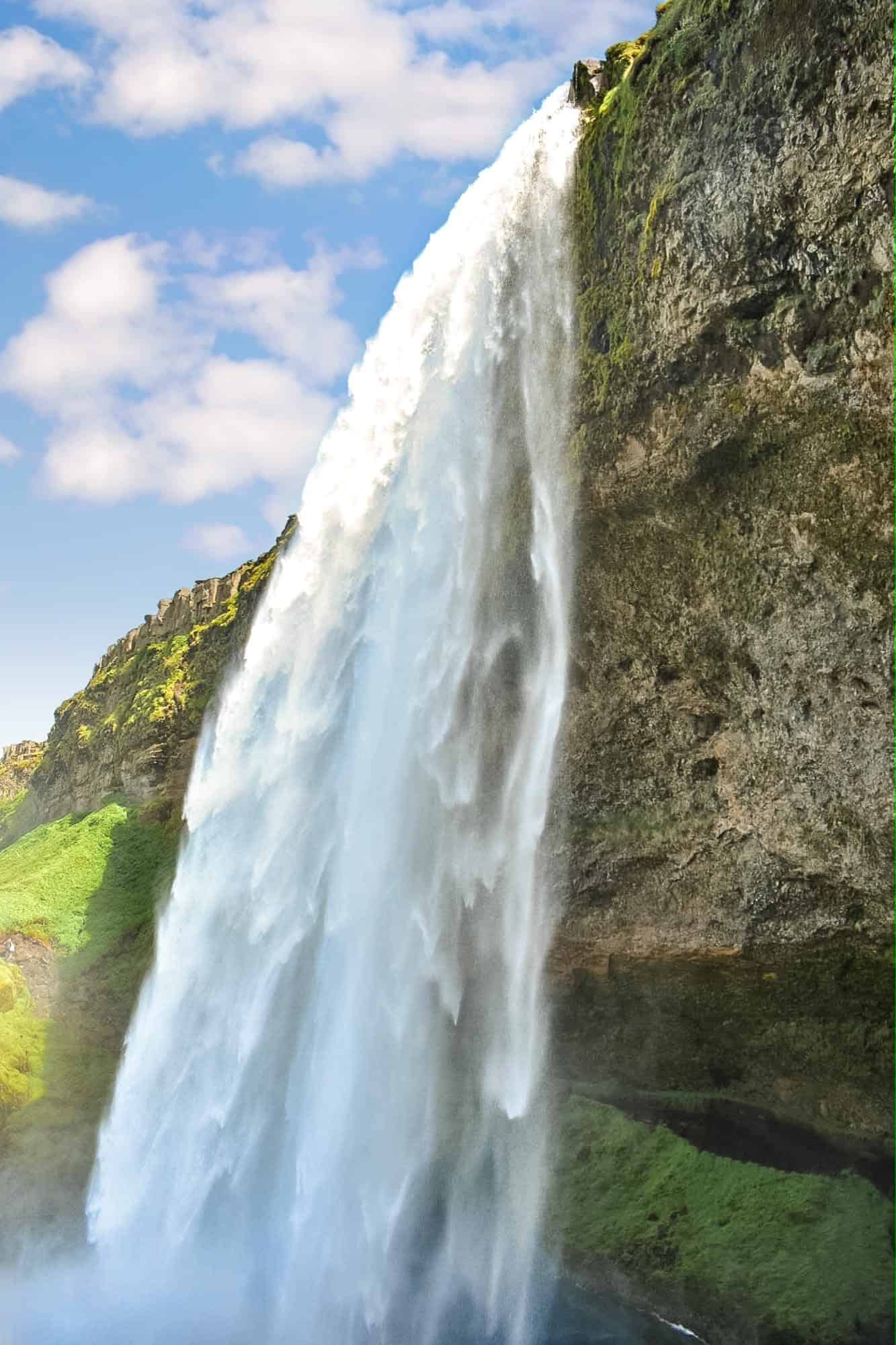 Seljalandsfoss waterfall in Iceland - 3 Day Iceland Itinerary