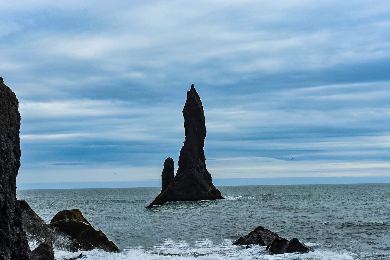 Vik Black Sand Beach in Iceland