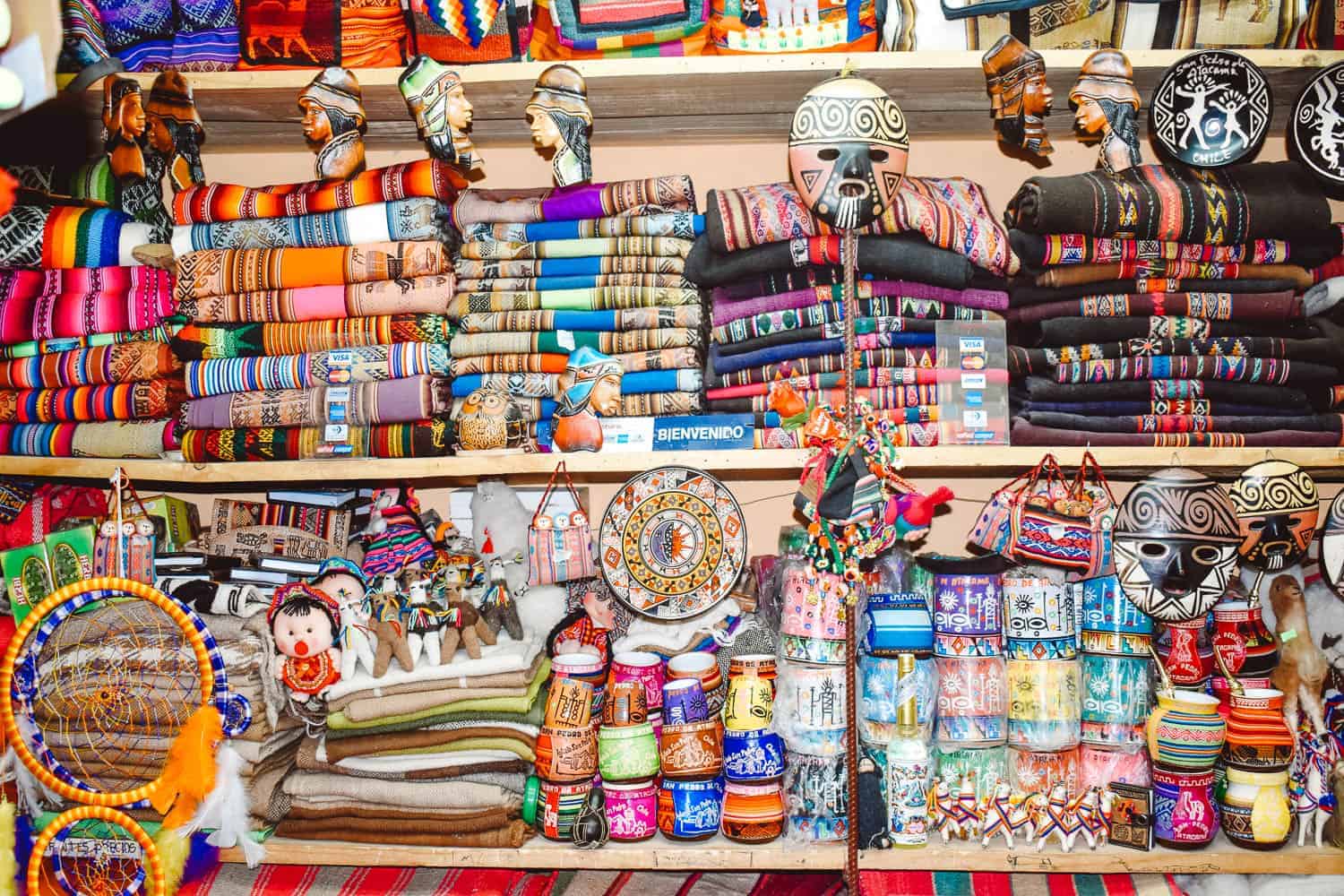 The markets at San Pedro de Atacama