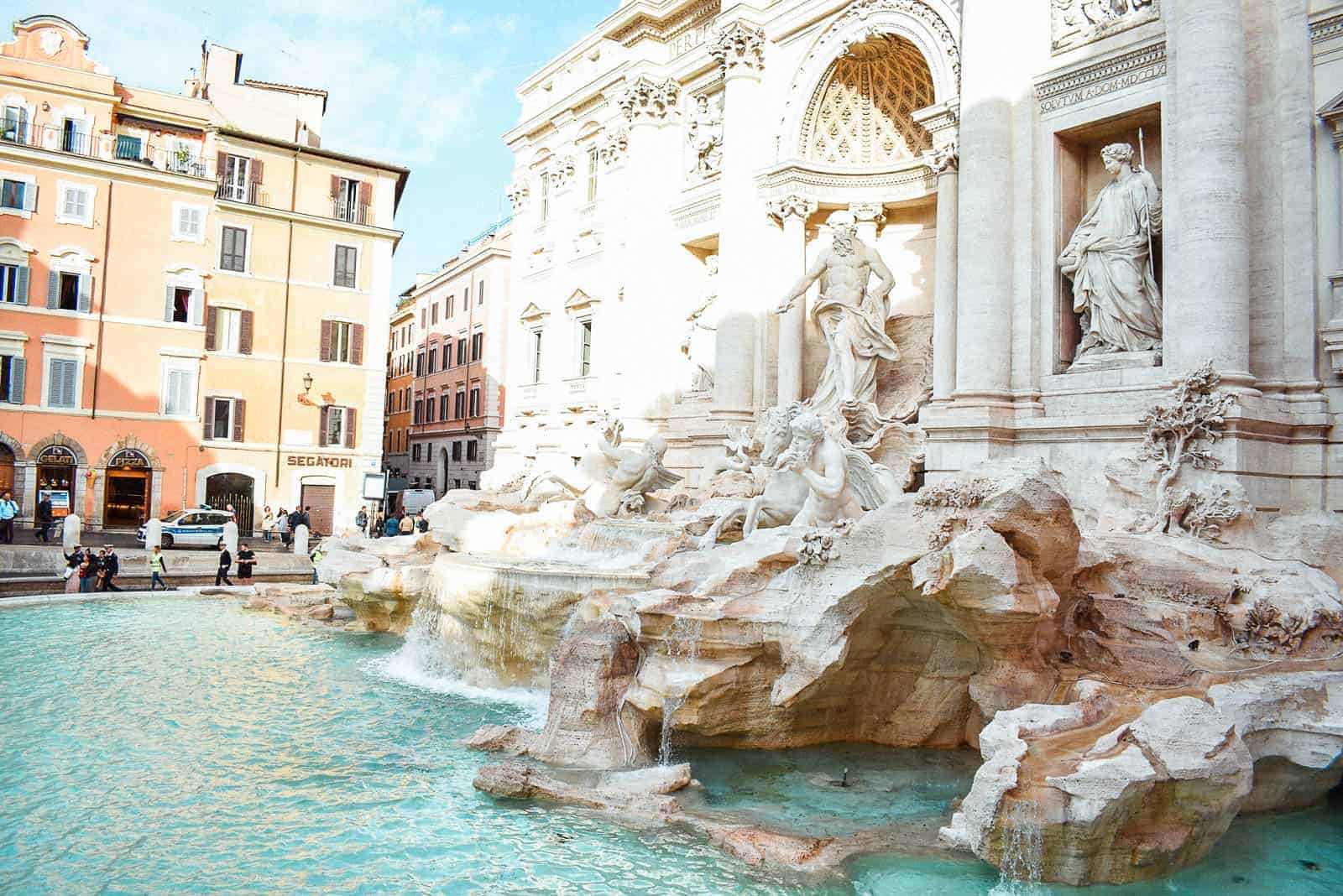 view of trevi fountain one of the must see places to visit in rome 