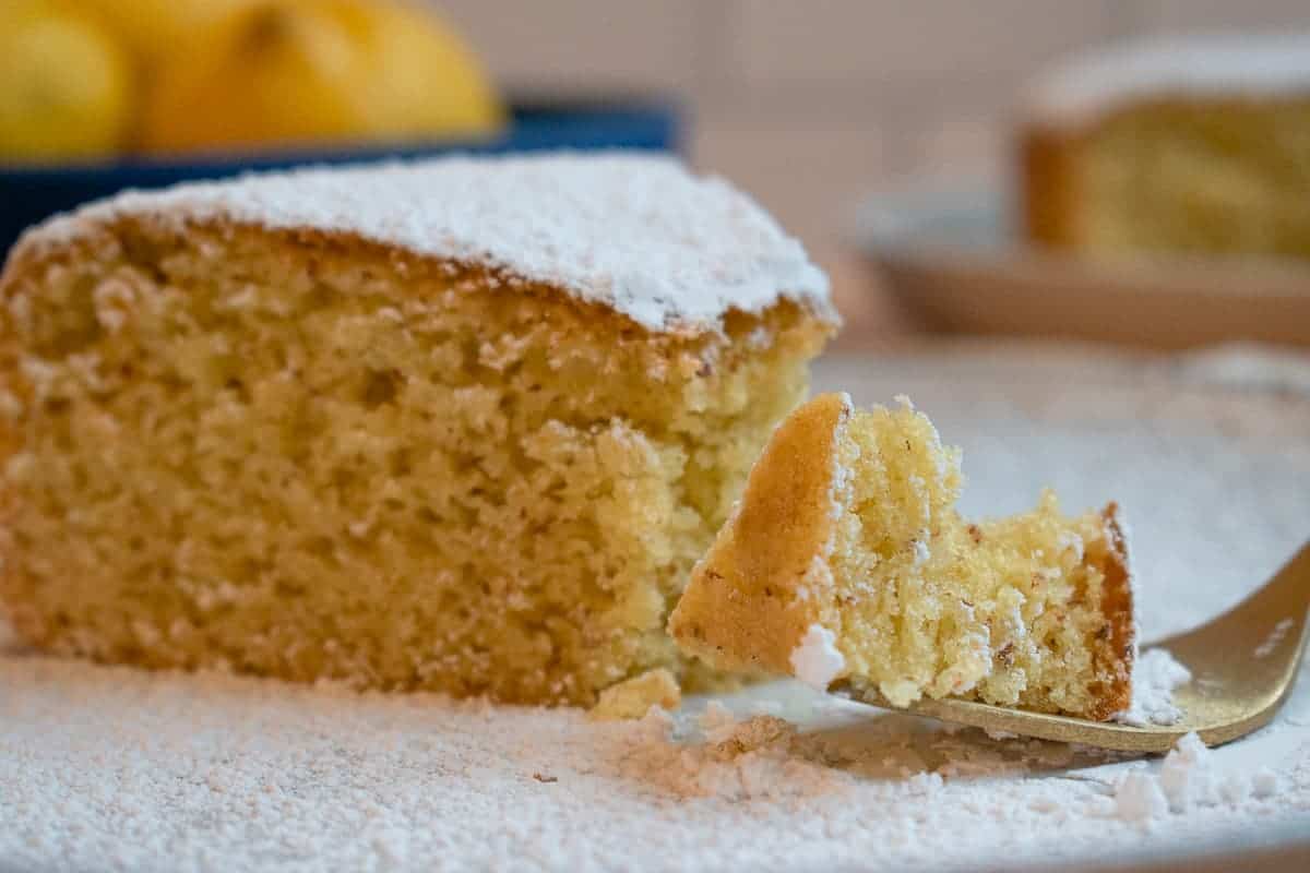 Gluten-free dairy-free lemon olive oil cake recipe