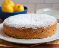 Gluten-free dairy-free lemon olive oil cake recipe