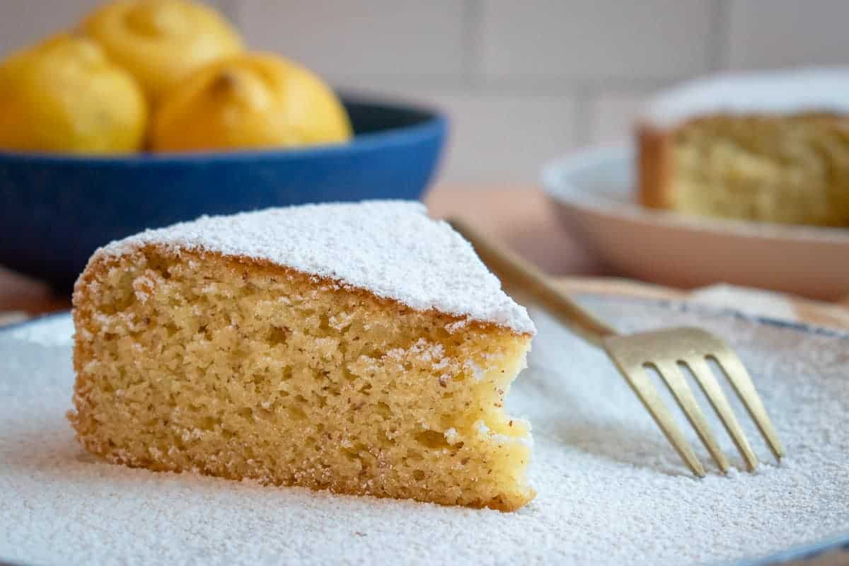 Gluten-free dairy-free lemon olive oil cake recipe