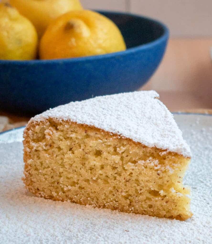 Gluten-free dairy-free lemon olive oil cake recipe