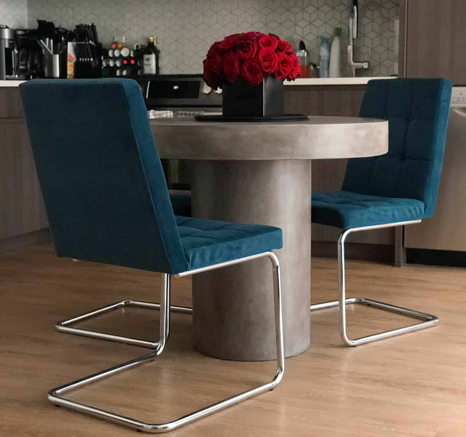 CB2 Dining Table and Chairs