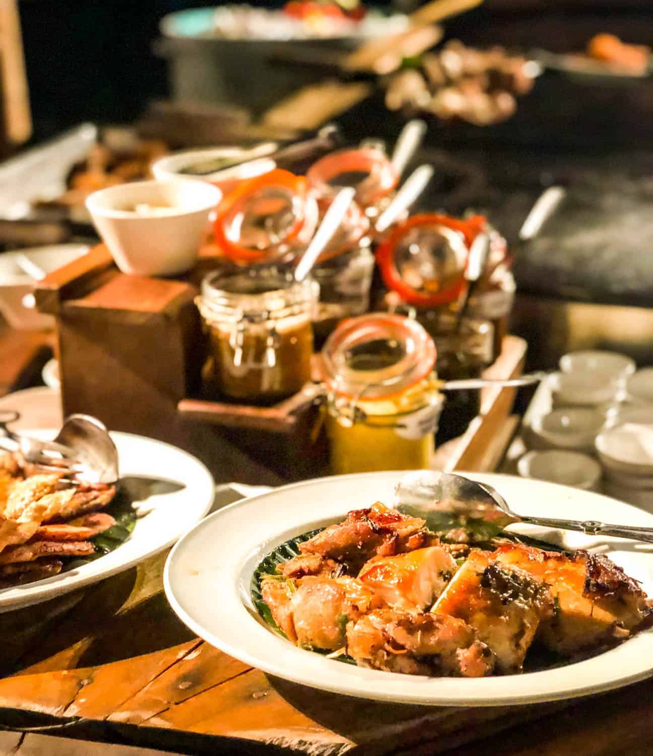 Food and Restaurants at The Pimalai Resort and Spa in Koh Lanta Thailand