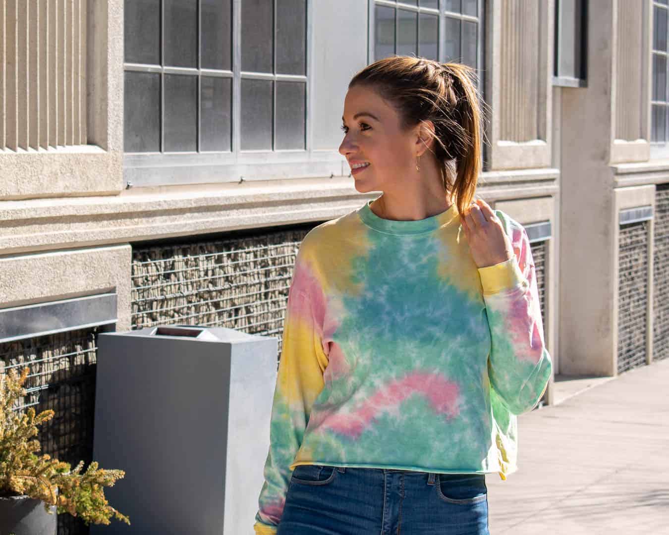 Tie dye outfit trends