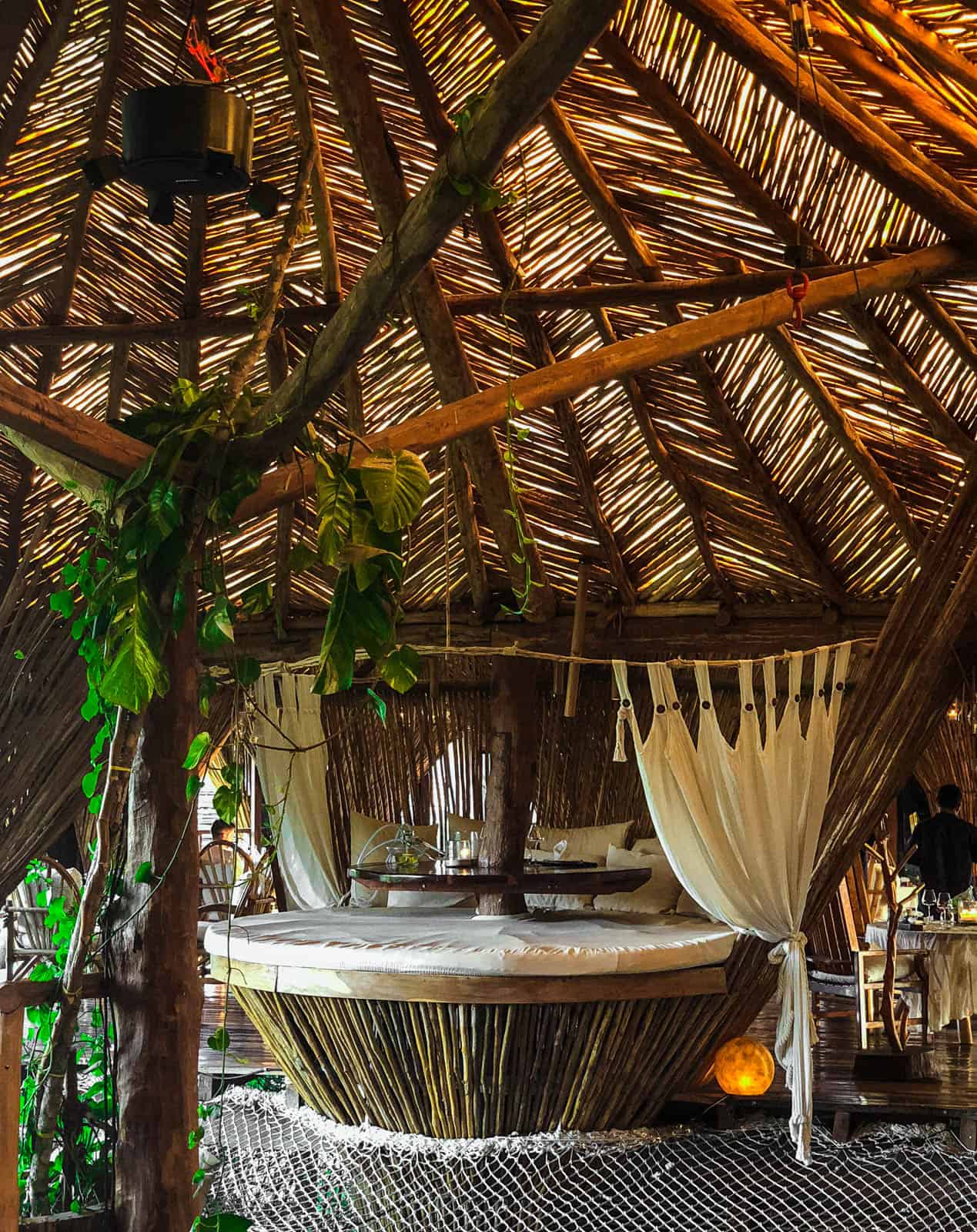 3 Day Tulum Itinerary - The Perfect Weekend In Tulum - Azulik Hotel Kin Toh Restaurant