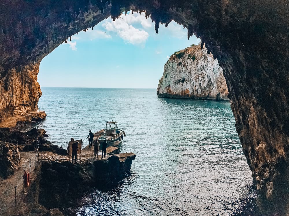 Zinzulusa Caves in Puglia Italy