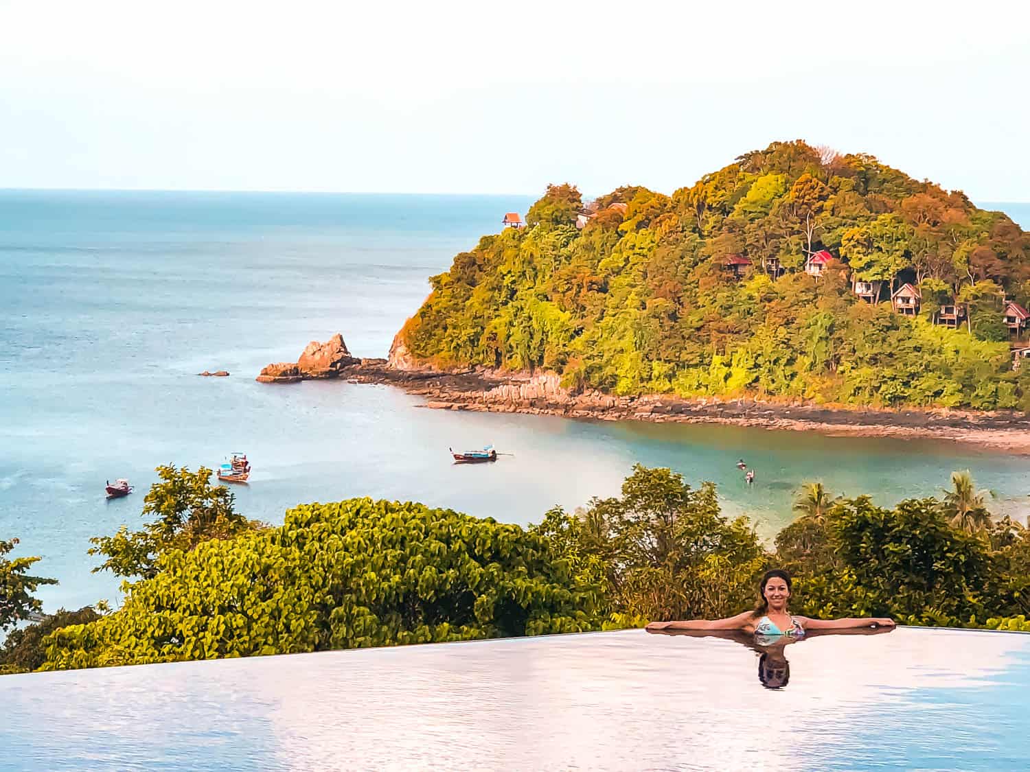 Pimalai Hotel Koh Lanta Infinity Pool View