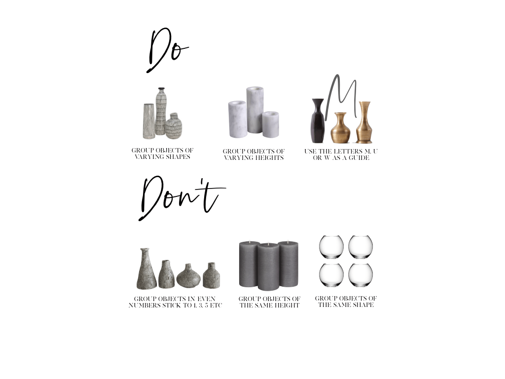 How to style a shelf or console to get the perfect Shelfie