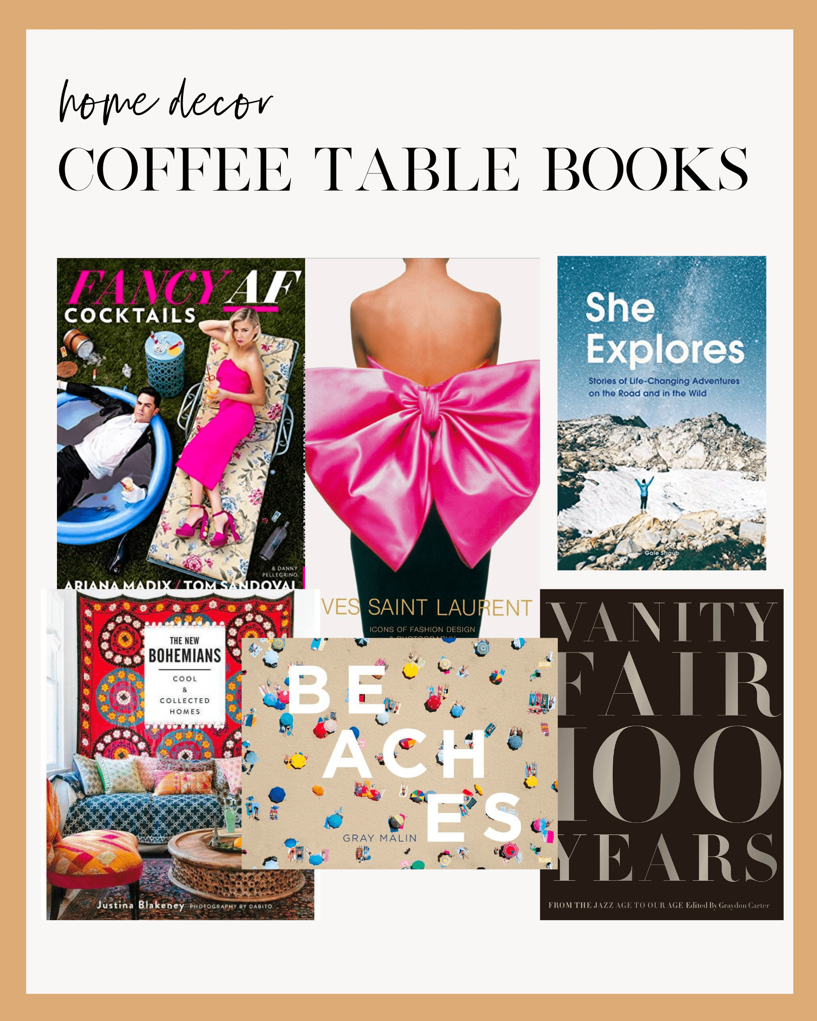 Styling the Best Coffee Table Books {Decorating 101}